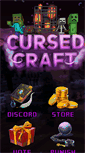 Mobile Screenshot of cursedcraft.com